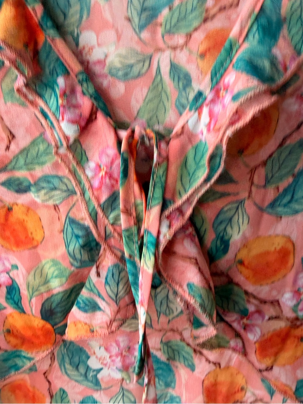 MORE TO COME Racine Ruffle Tie Top Size S - Picture 4 of 6